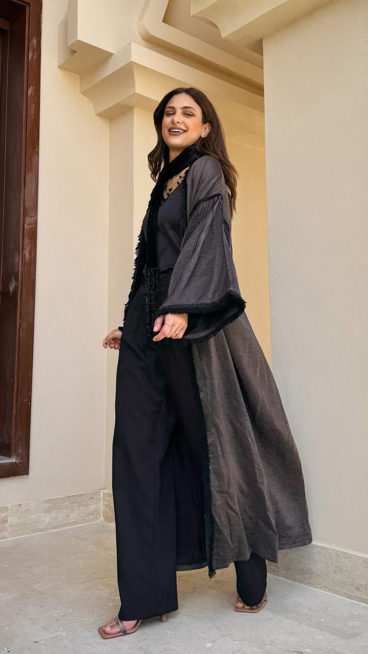 Shimmer Bronze kaftan