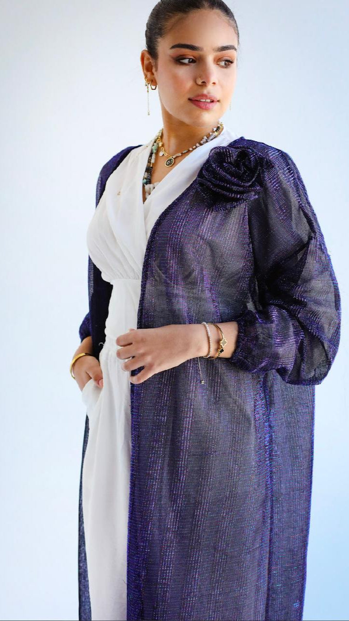 Shimmer Flower Kaftan