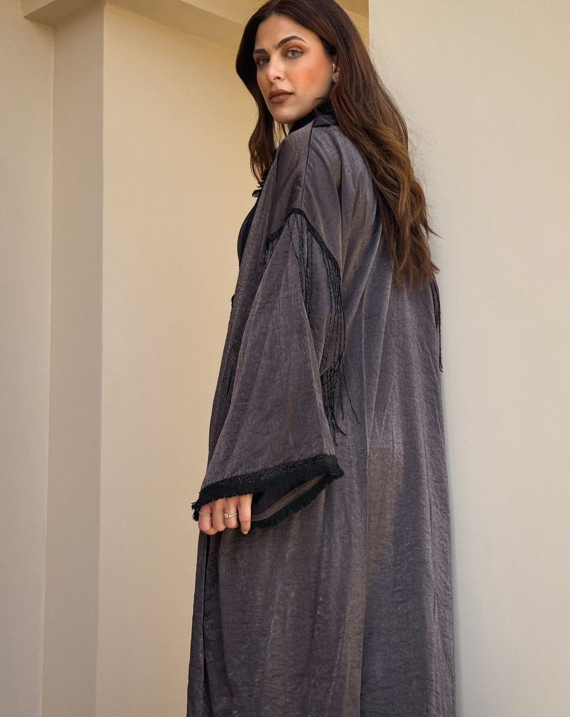 Shimmer Bronze kaftan