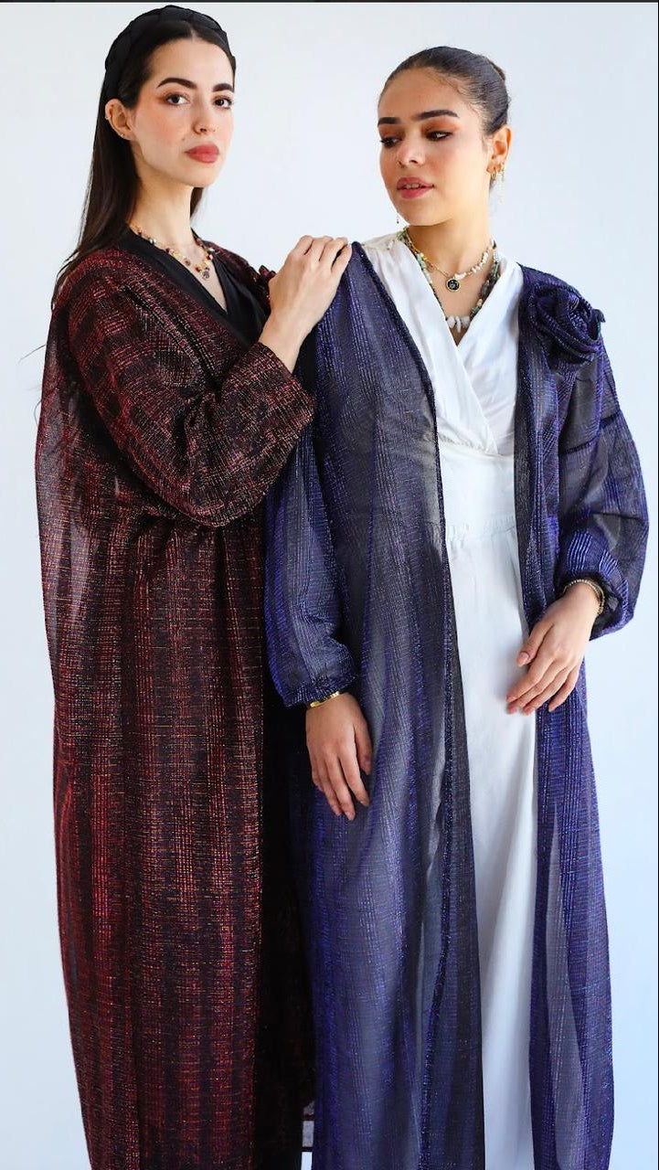 Shimmer Flower Kaftan