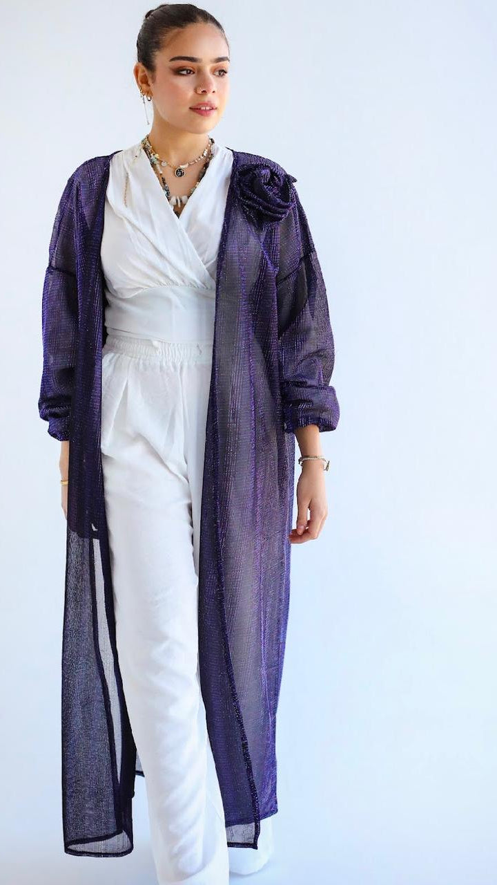 Shimmer Flower Kaftan