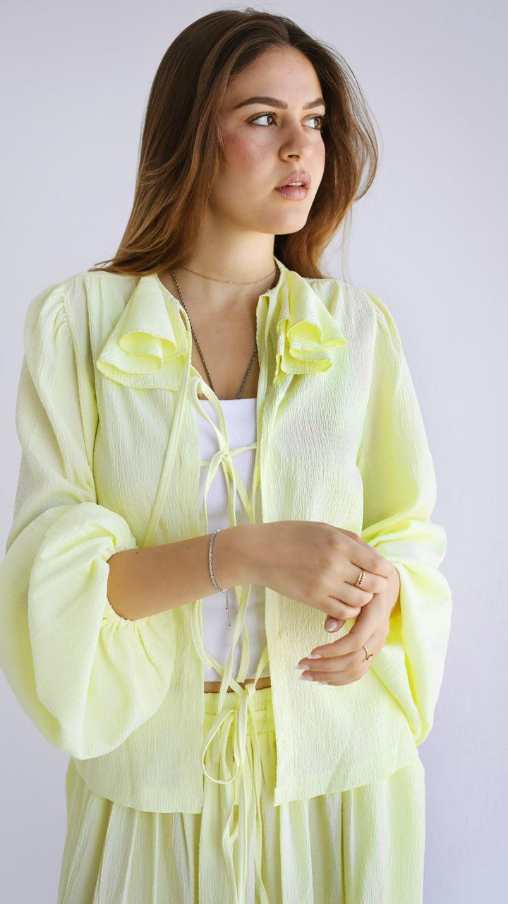 Angelook Blouse Butter Yellow