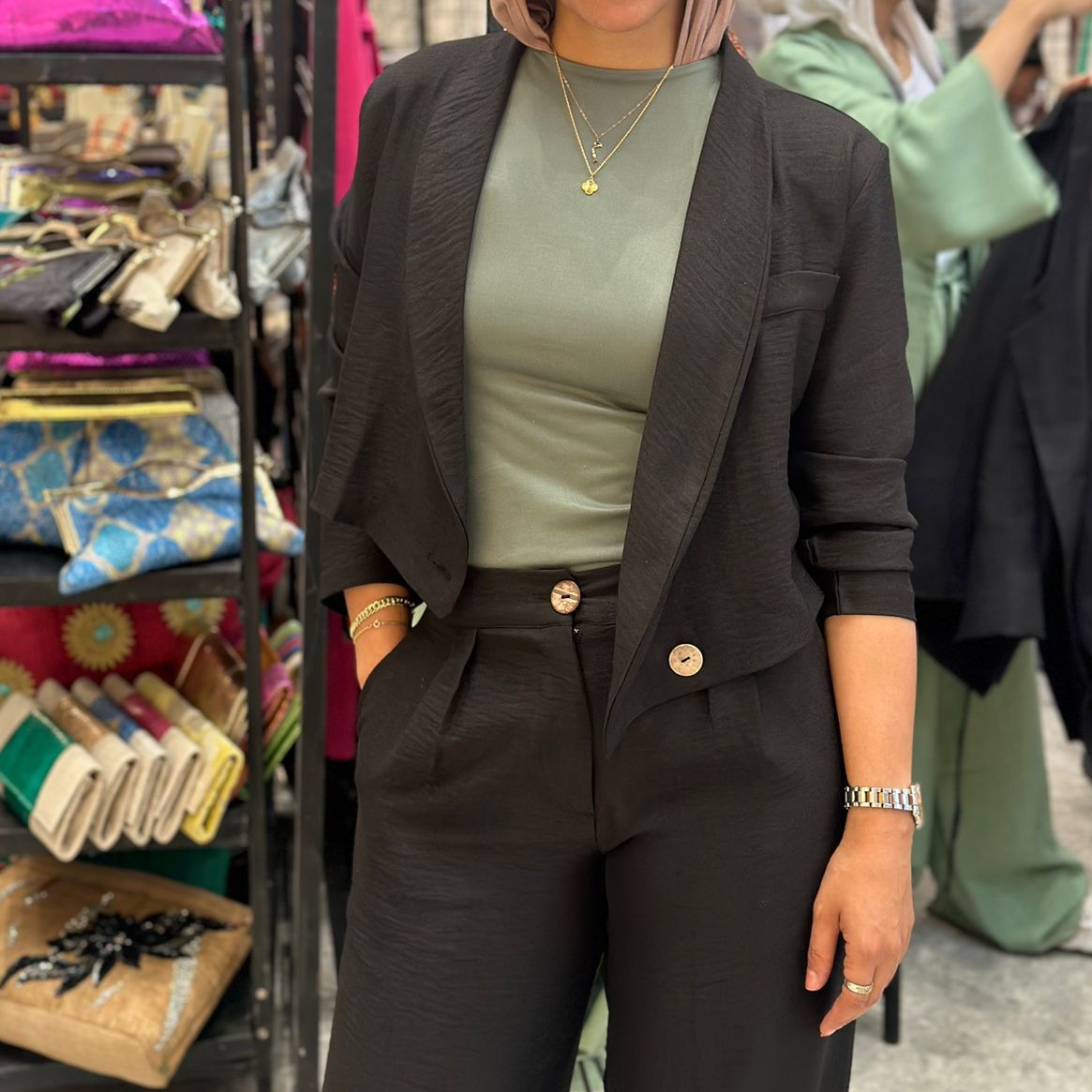 Linen Suit
