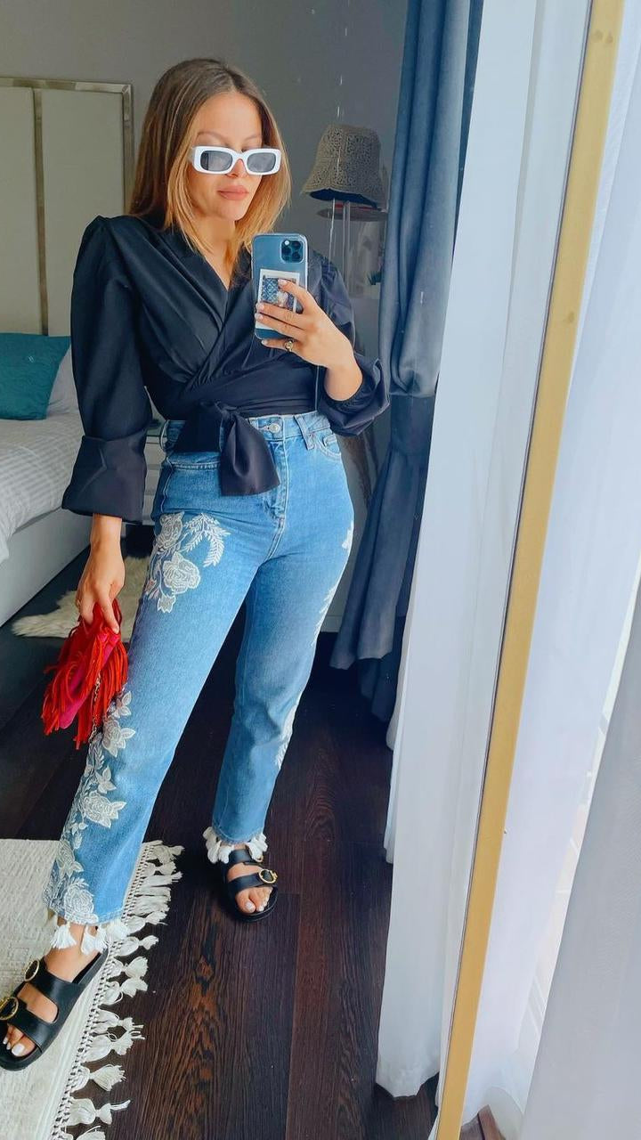 Lily Wrap Top