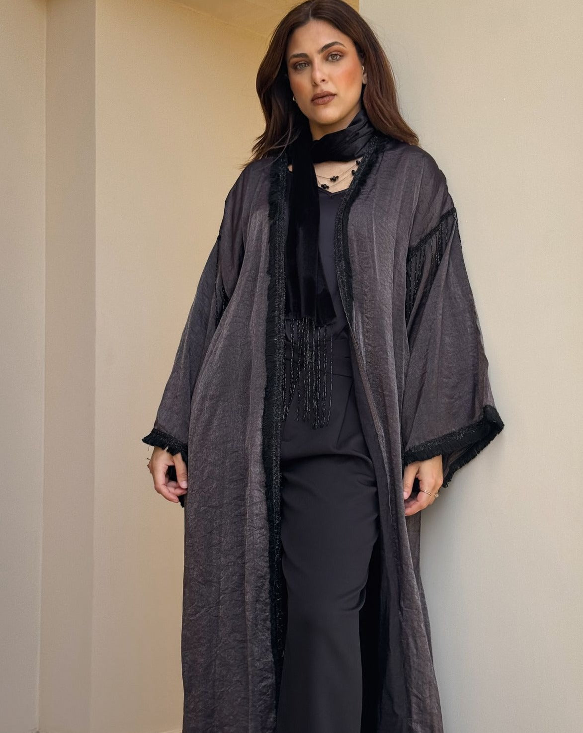 Shimmer Bronze kaftan