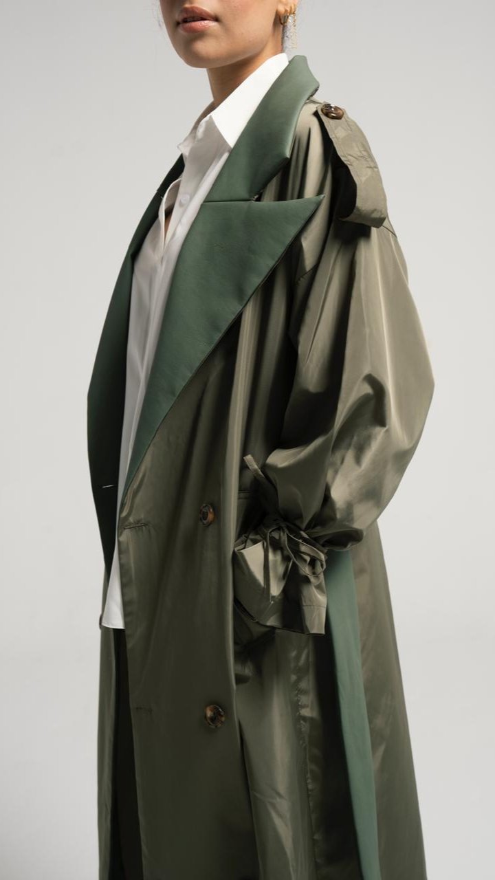 Beige Trench Coat