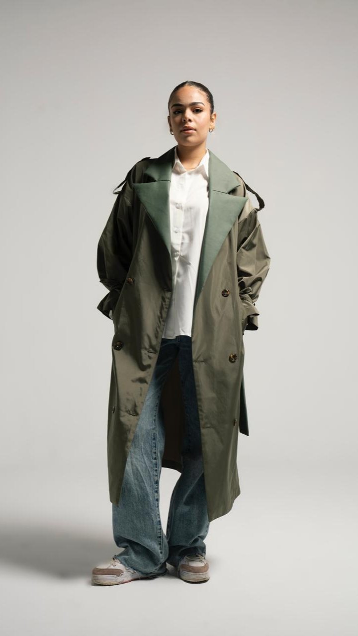 Beige Trench Coat
