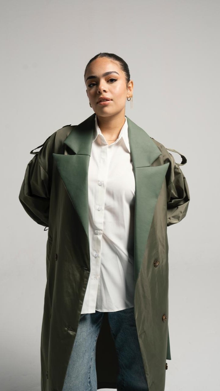 Beige Trench Coat