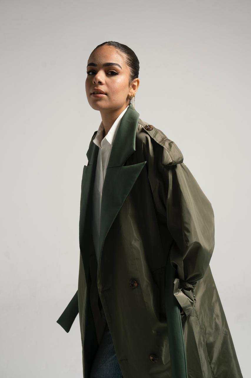 Beige Trench Coat