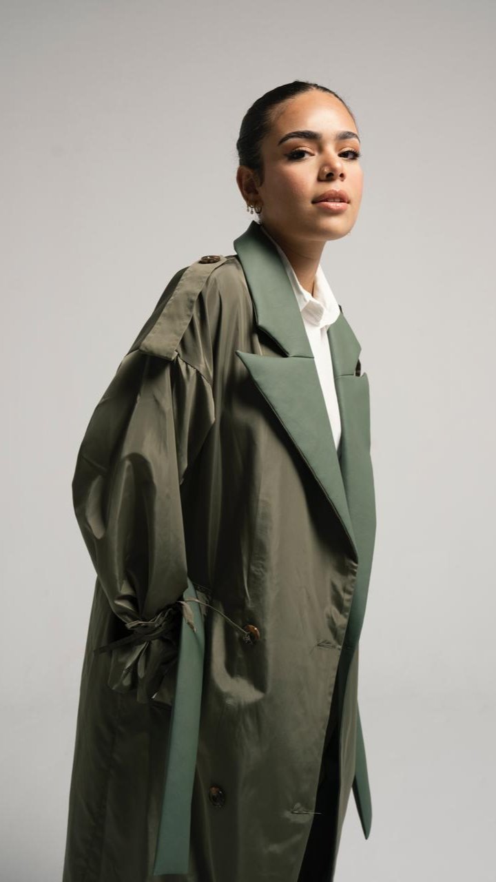 Beige Trench Coat