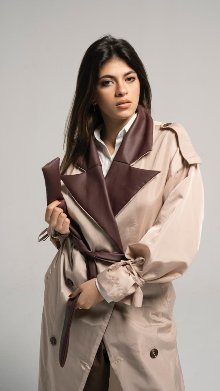 Beige Trench Coat