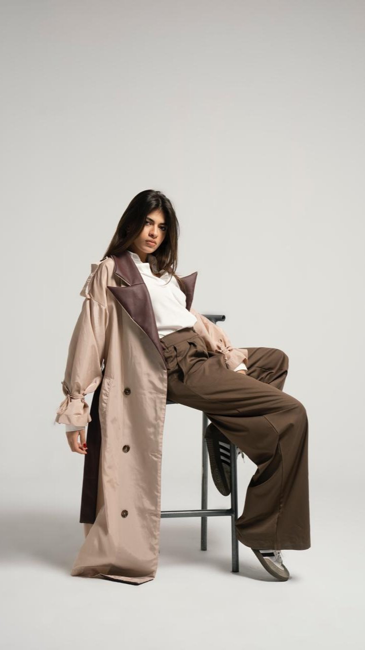 Beige Trench Coat