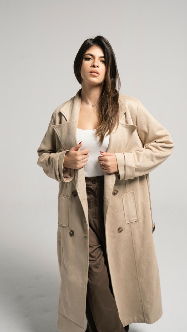 Double Faced Trench Coat
