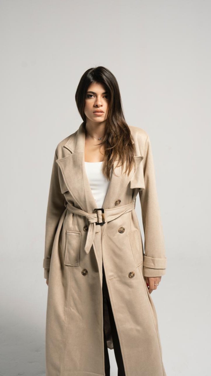 Double Faced Trench Coat