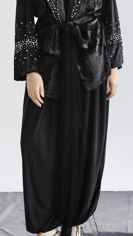 Dusk Velvet Cardigan