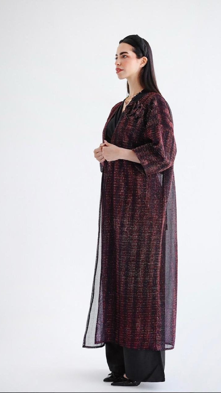 Shimmer Flower Kaftan