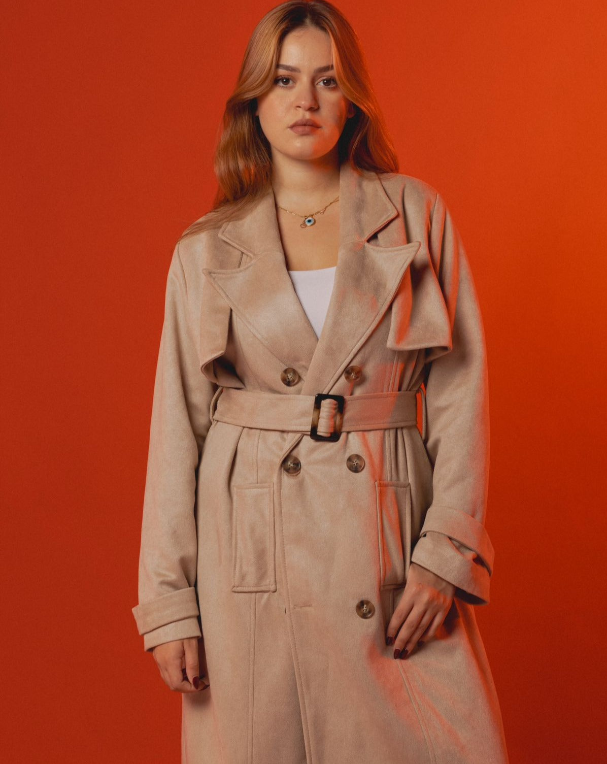 Double Faced Trench Coat