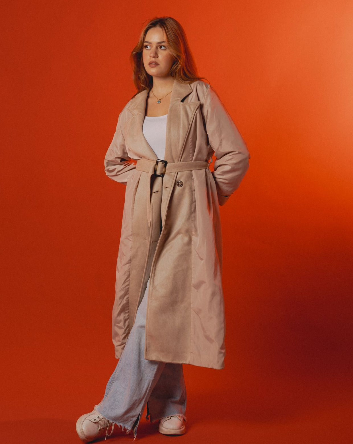 Double Faced Trench Coat