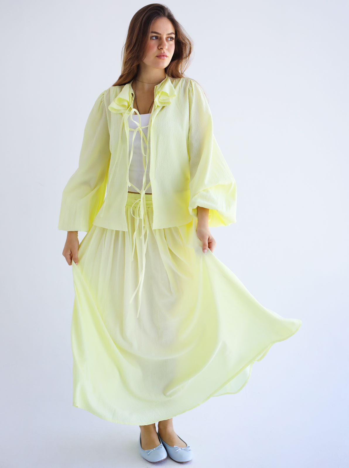 Angelook Skirt Butter yellow