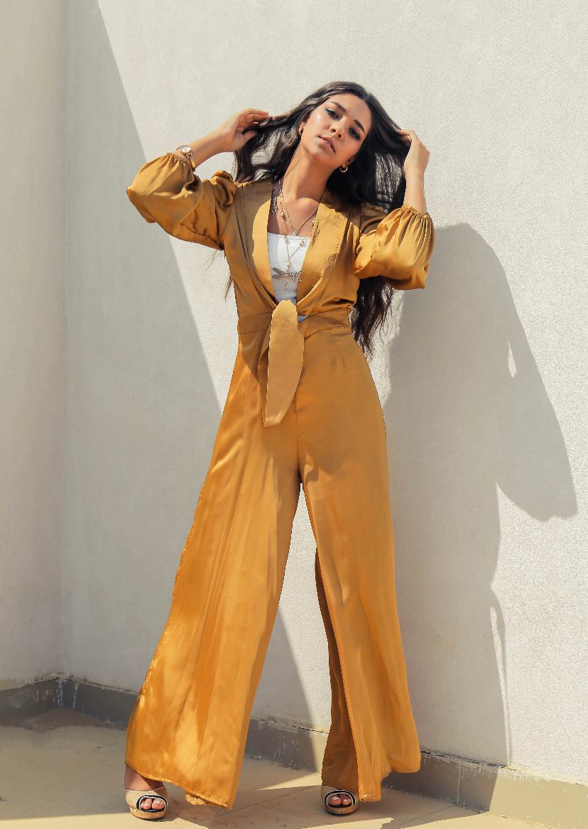 Silk Jumpsuit
