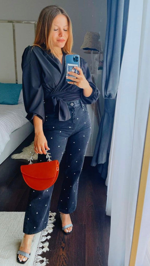 Lily Wrap Top