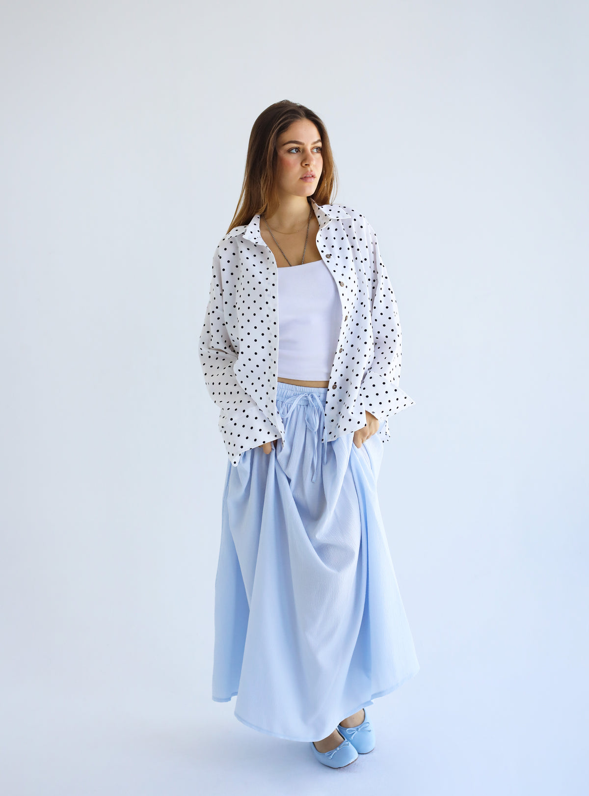 Angelook Skirt Baby Blue