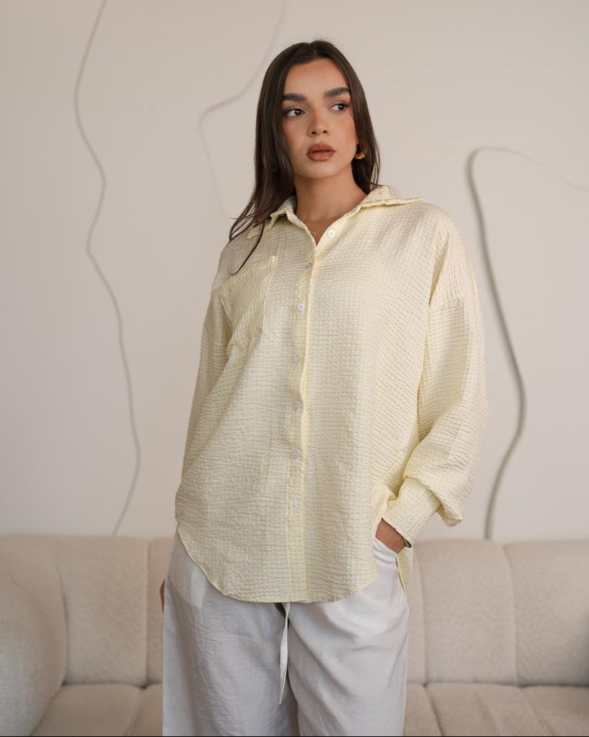Orchid Butter yellow Shirt