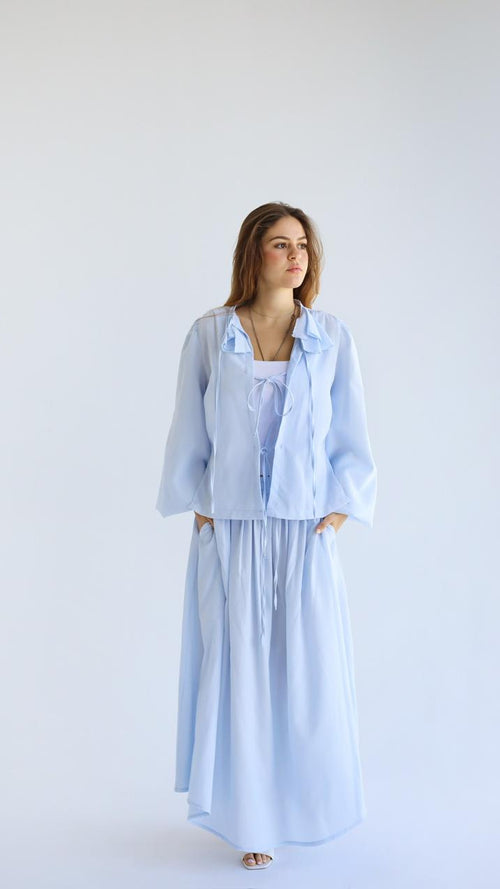Angelook Skirt Set Baby blue