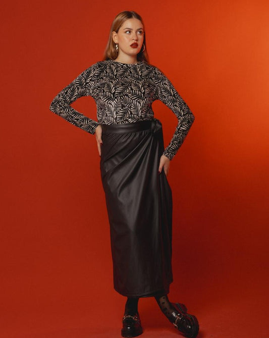 The Iconic Leather Skirt