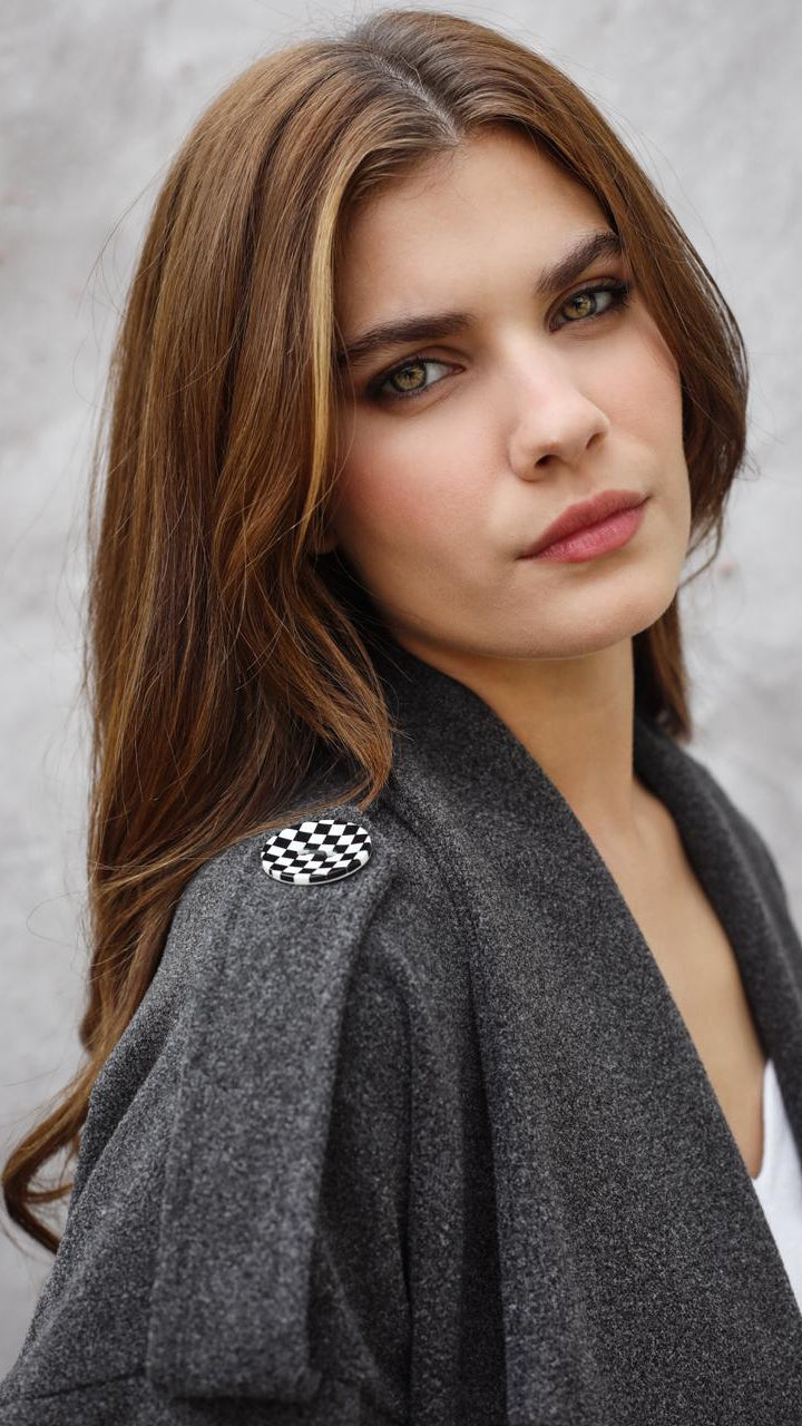 Grand Scarf Gray Coat