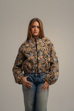 Floral Tapestry Bomber