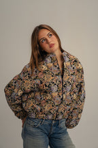 Floral Tapestry Bomber
