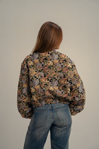Floral Tapestry Bomber