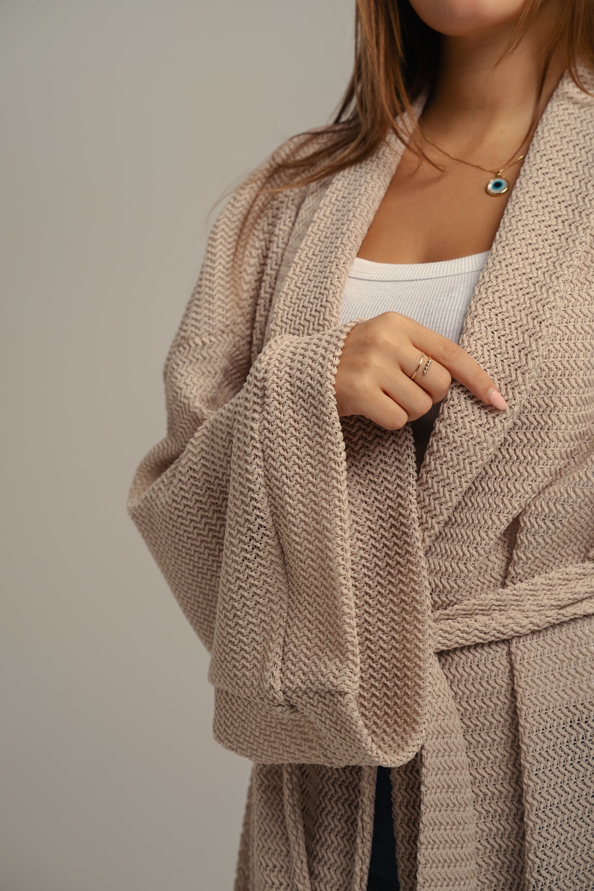 Cloud Nude Cardigan