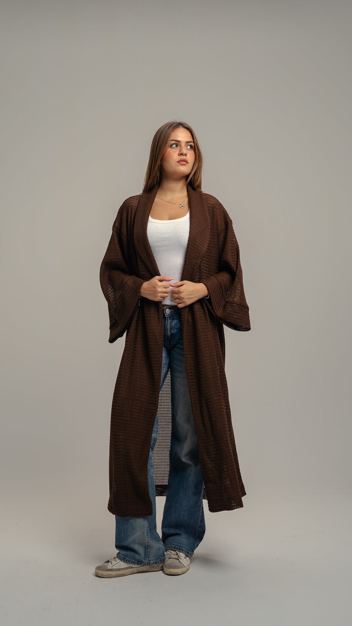 Cloud Brown Cardigan