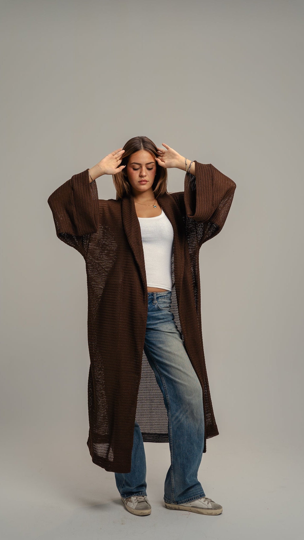 Cloud Brown Cardigan