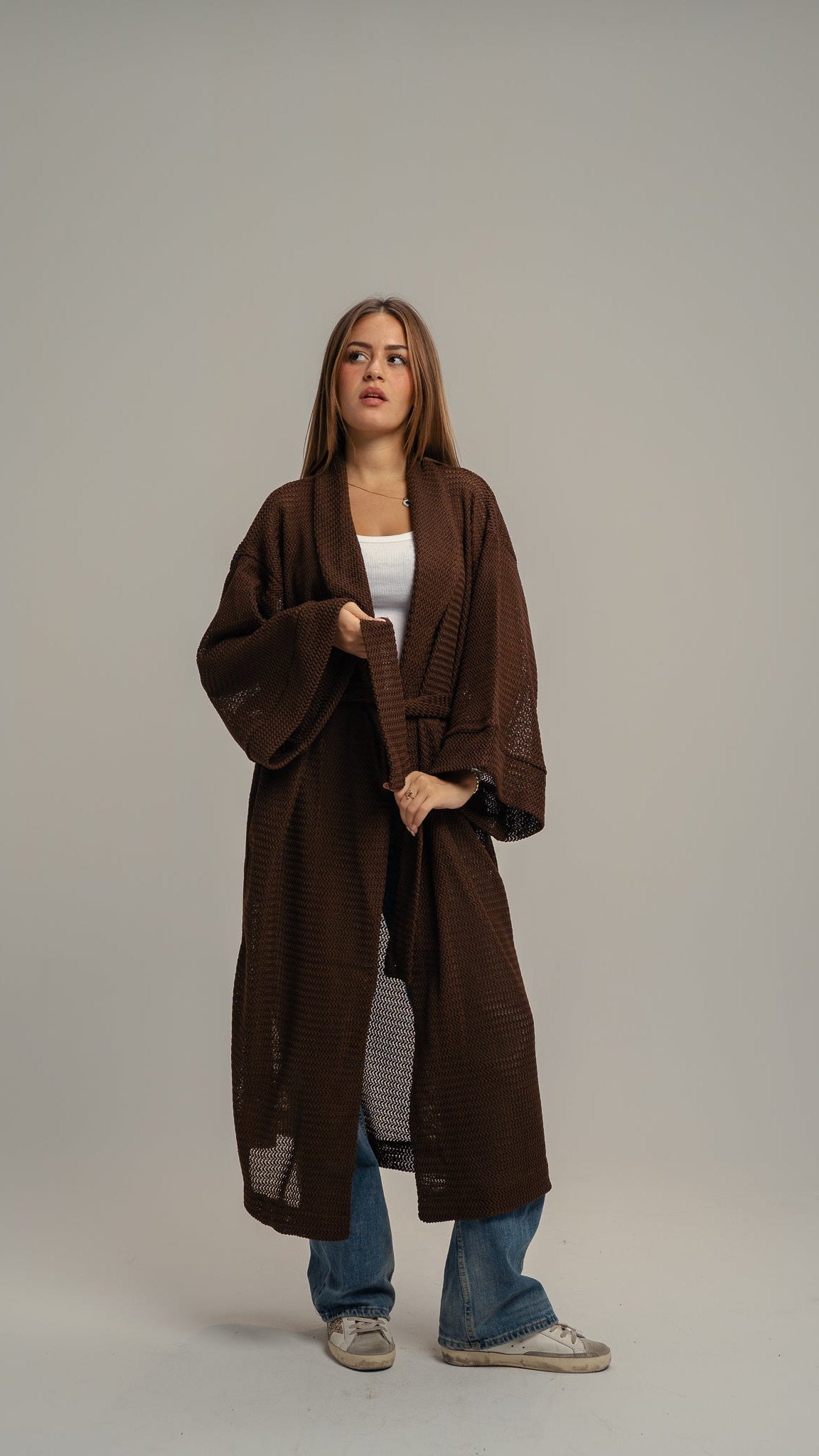 Cloud Brown Cardigan