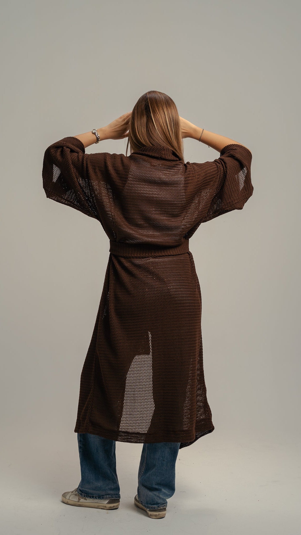 Cloud Brown Cardigan
