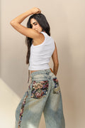 Wild Bloom Jorts