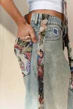 Wild Bloom Jorts