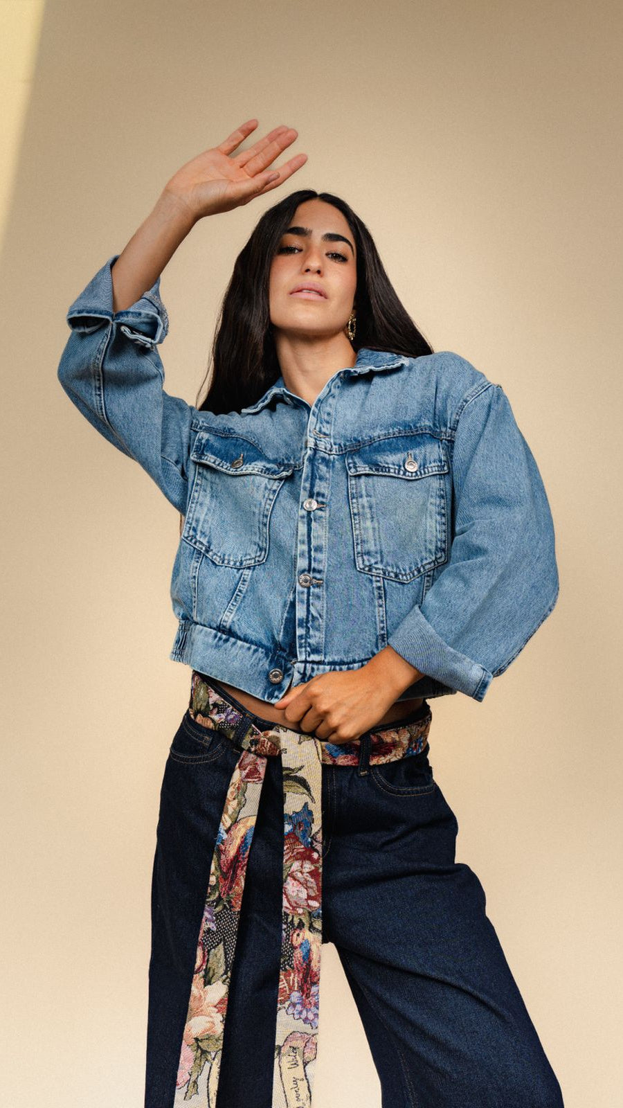 Wildflower Denim Jacket