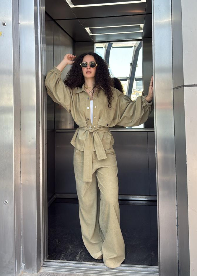 90's Sage green Set