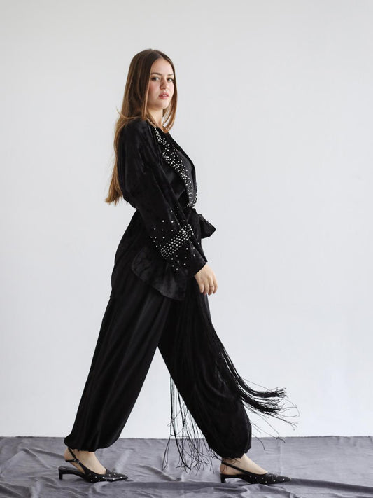 Black Balloon Pants