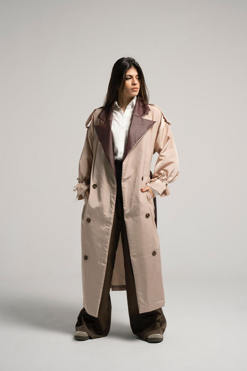 Beige Trench Coat