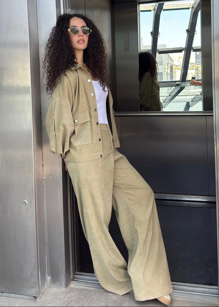 90's Sage green Set