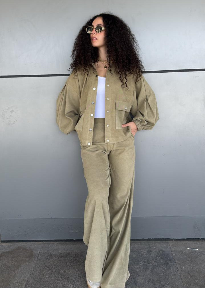 90's Sage green Set