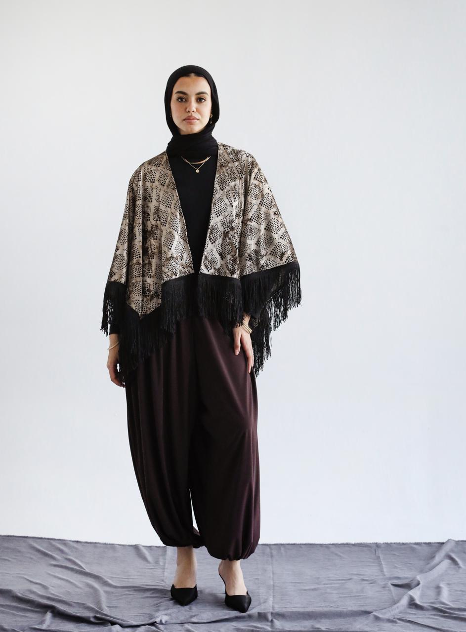 Brown Balloon Pants