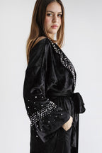 Dusk Velvet Cardigan