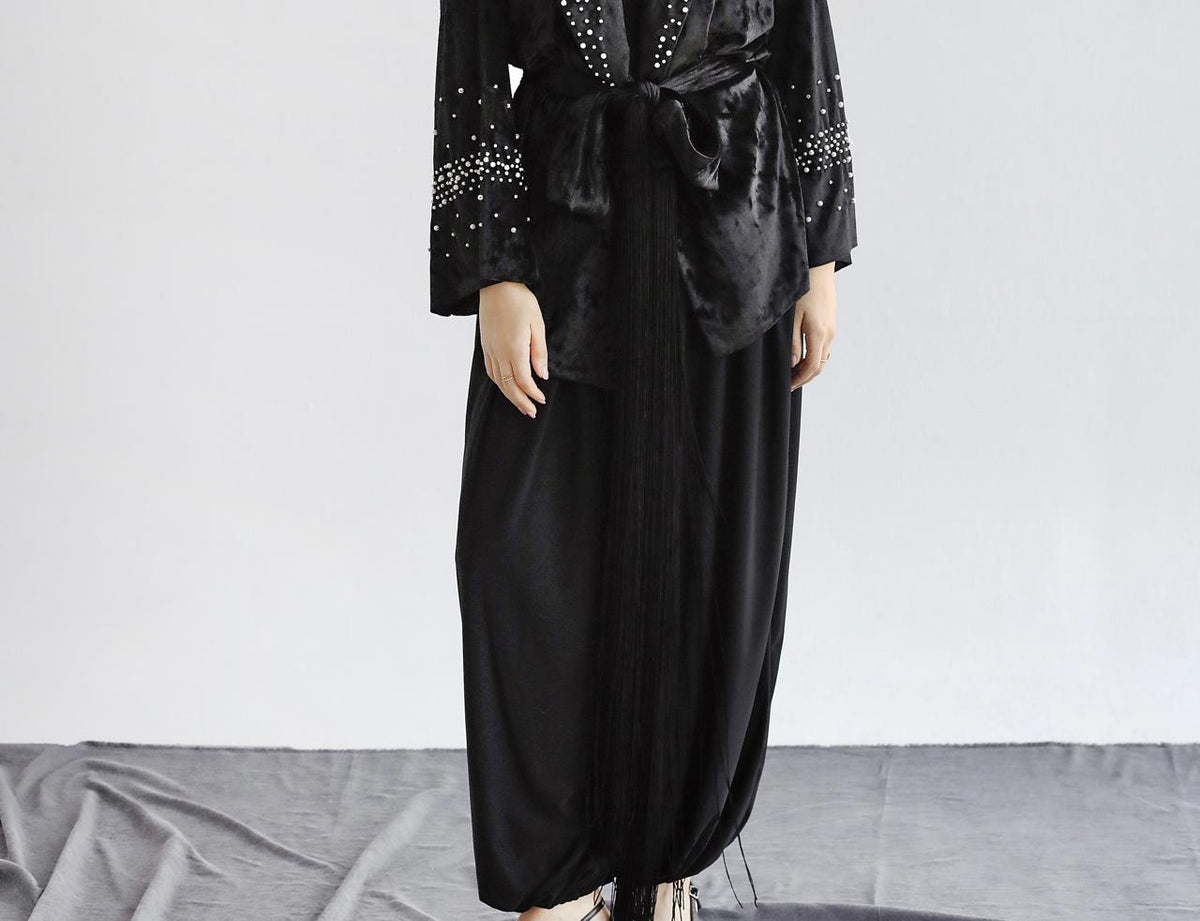 Black Balloon Pants