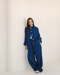 Orchid Polka blue Set